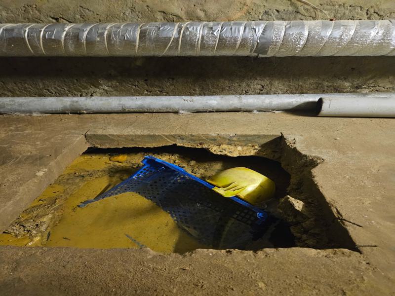 Proces podnoszenia podłogi