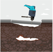 Wiercenie otworów pod wtryskiwacze