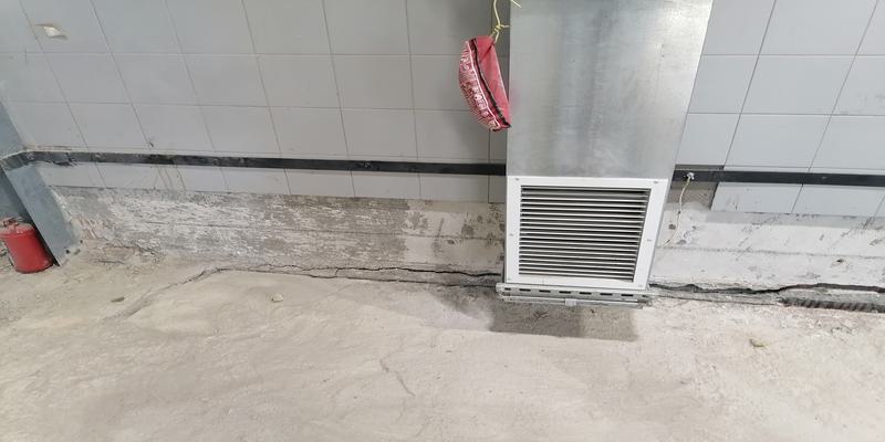 Pochylone i nierówne podłogi betonowe